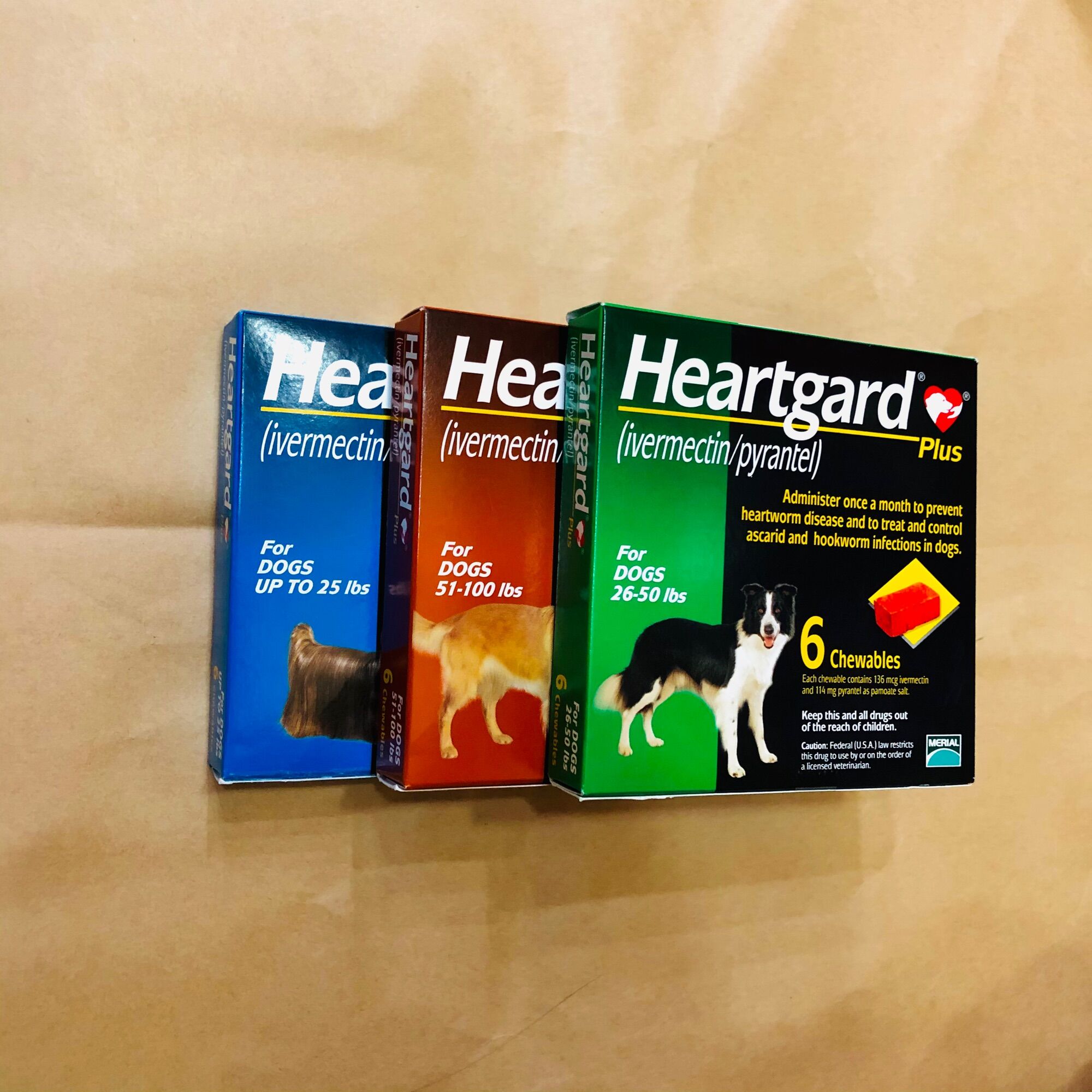 Heartgard sổ giun chó cún