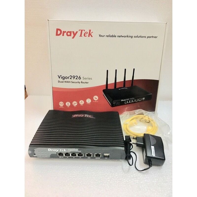 Thiết bị cân bằng tải Draytek Vigor 2926 - Mới chính hãng