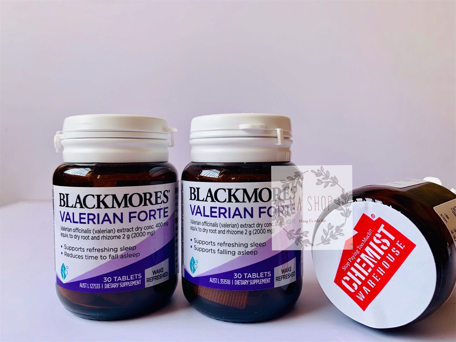 Blackmores Valerian Forte 30 Tablets - Viên uống hỗ trợ tốt cho người bị mất ngủ 30 viên