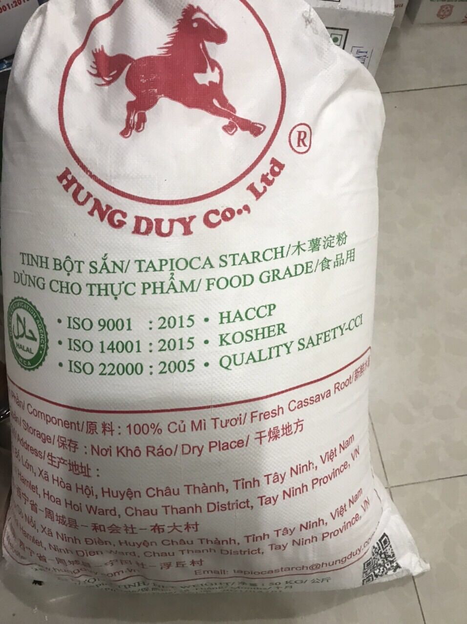 Bột năng huỳnh duy, tinh bột sắn 1kg