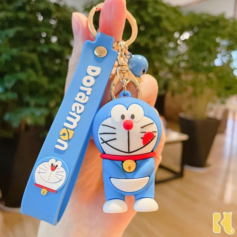 MÓC KHÓA HÌNH DOREAMON (trái dâu tây)