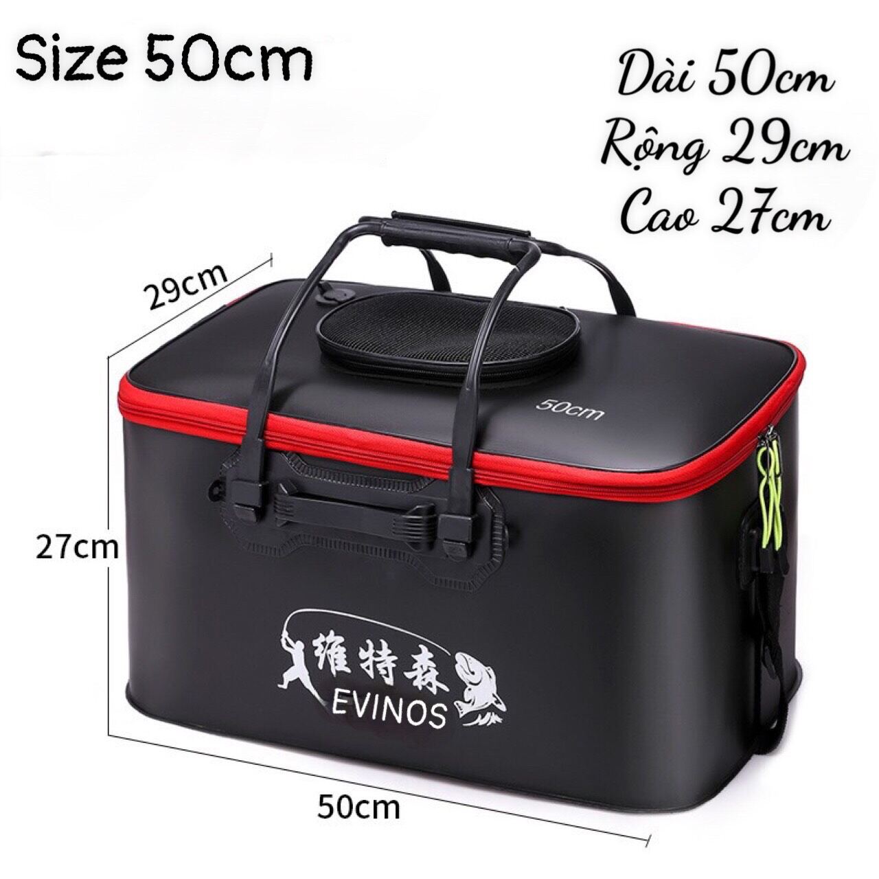 Túi thùng đựng cá đa năng gấp gọn siêu bền 

*******************