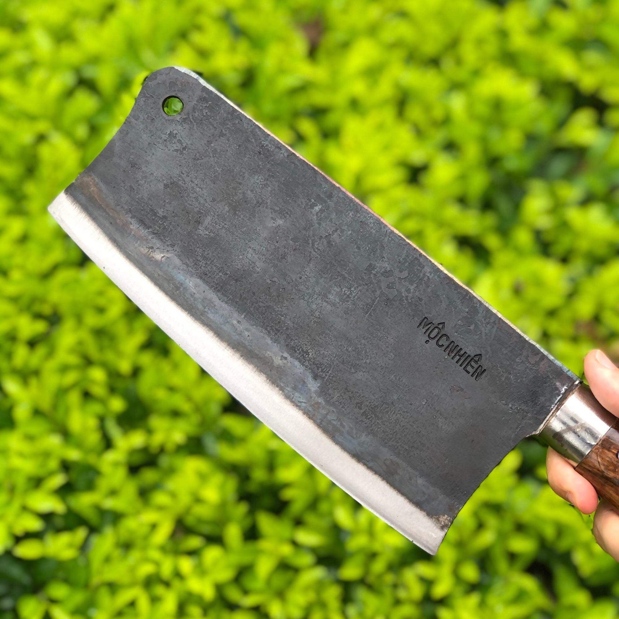 Dao chặt xương ống, sườn, giò heo {Phúc Sen Mộc Nhiên} nhíp ô tô 100%