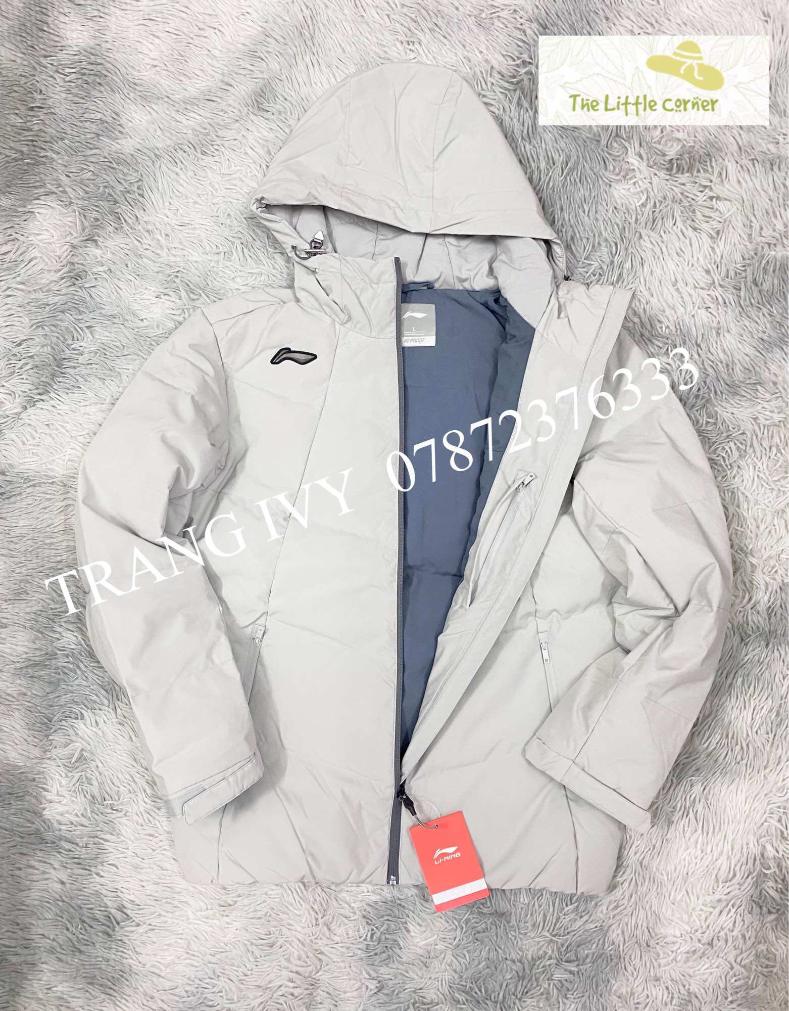 Áo phao lông vũ nam lining ayms389