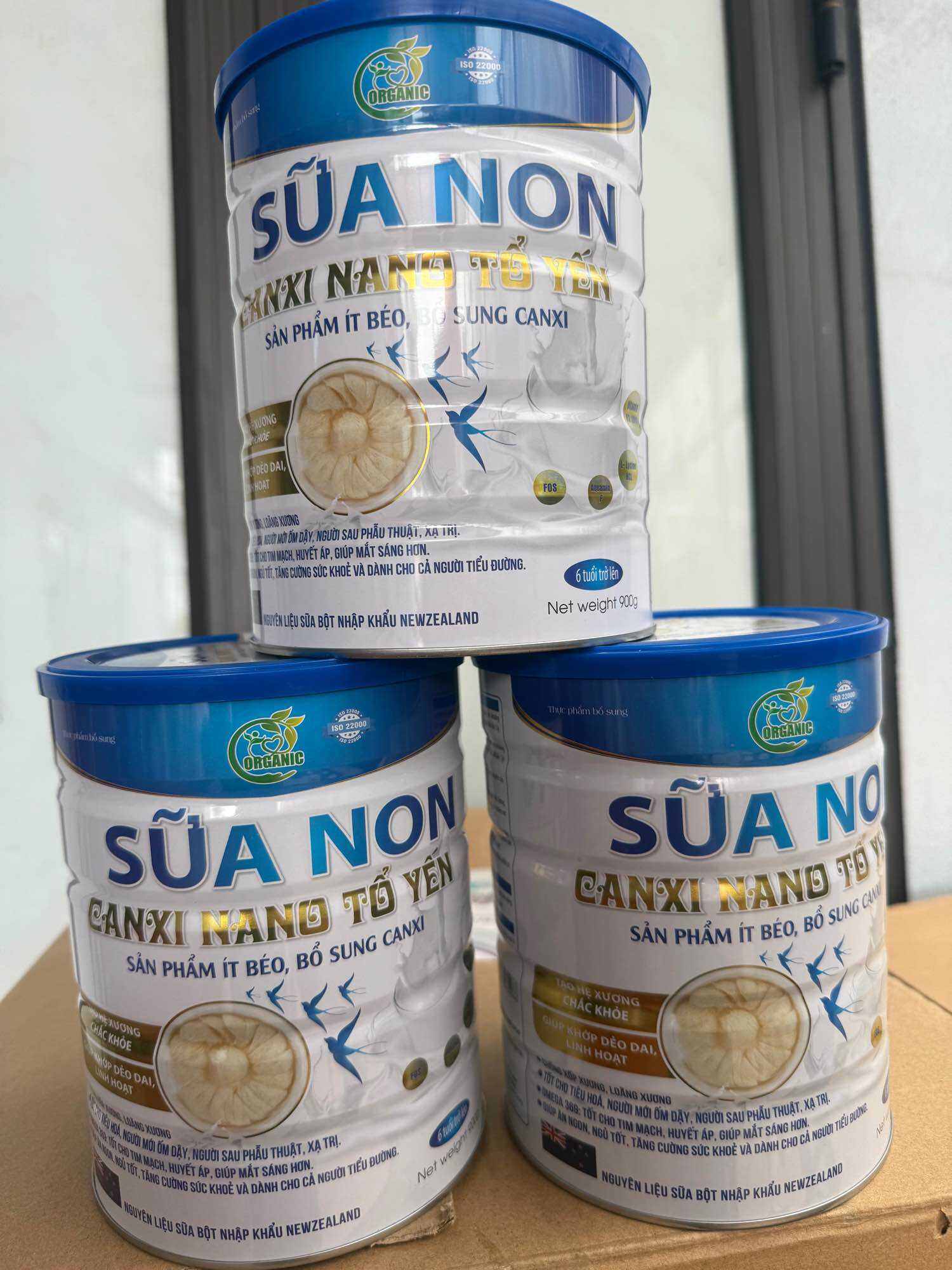 Thanh lý sữa canxi nano 900g cận date