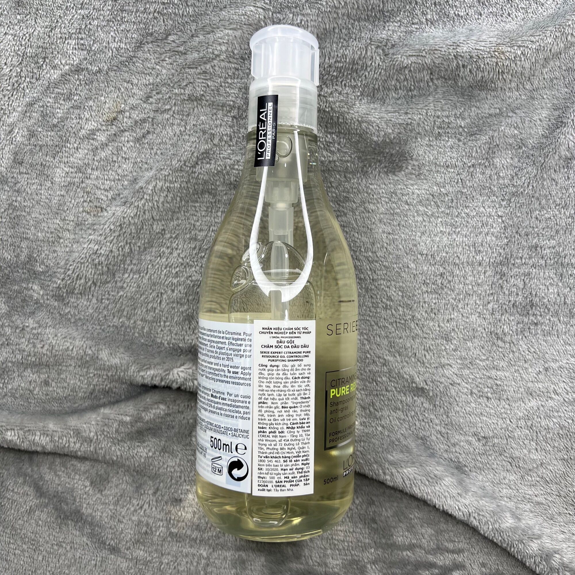 [HCM]DẦU GỘI CHĂM SÓC DA ĐẦU BỊ DẦU LOREAL PURE RESOURCE 300ML