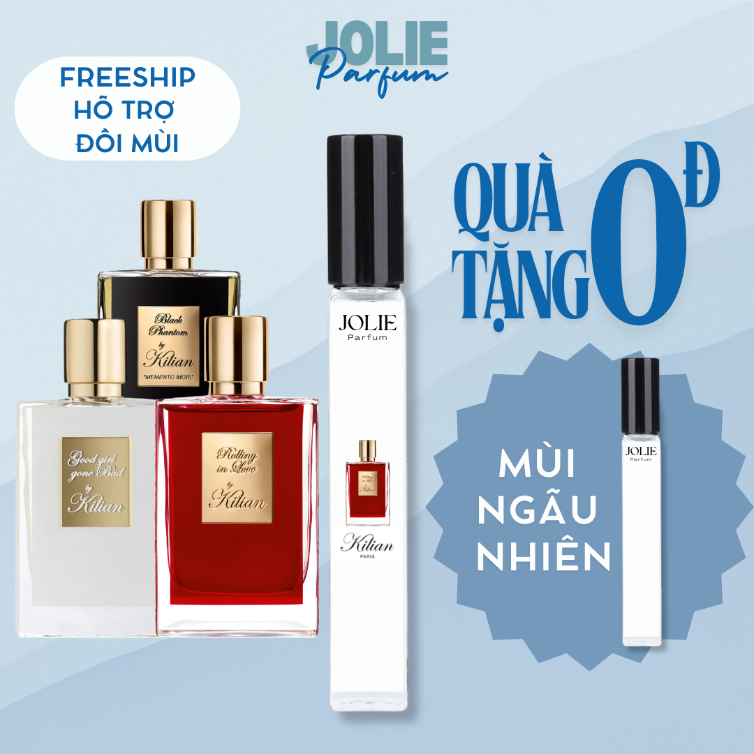 Nước Hoa chiết nữ Kilian Rắn trắng Rắn đỏ Rắn đen 10ml - Jolie Perfume Oil