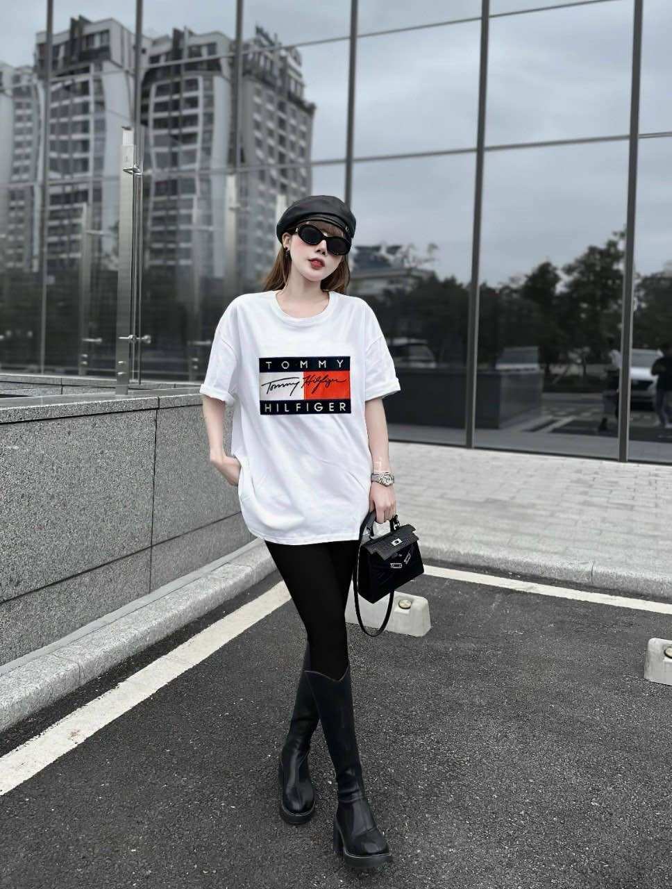 SÉT LỬNG DÀI THUN COTTON THÊU LO GO SIÊU HOT