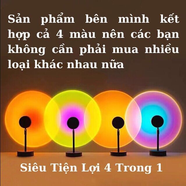 Đèn led hoàng hôn ( cầu vồng ,mặt trời ) siêu hot tiktok