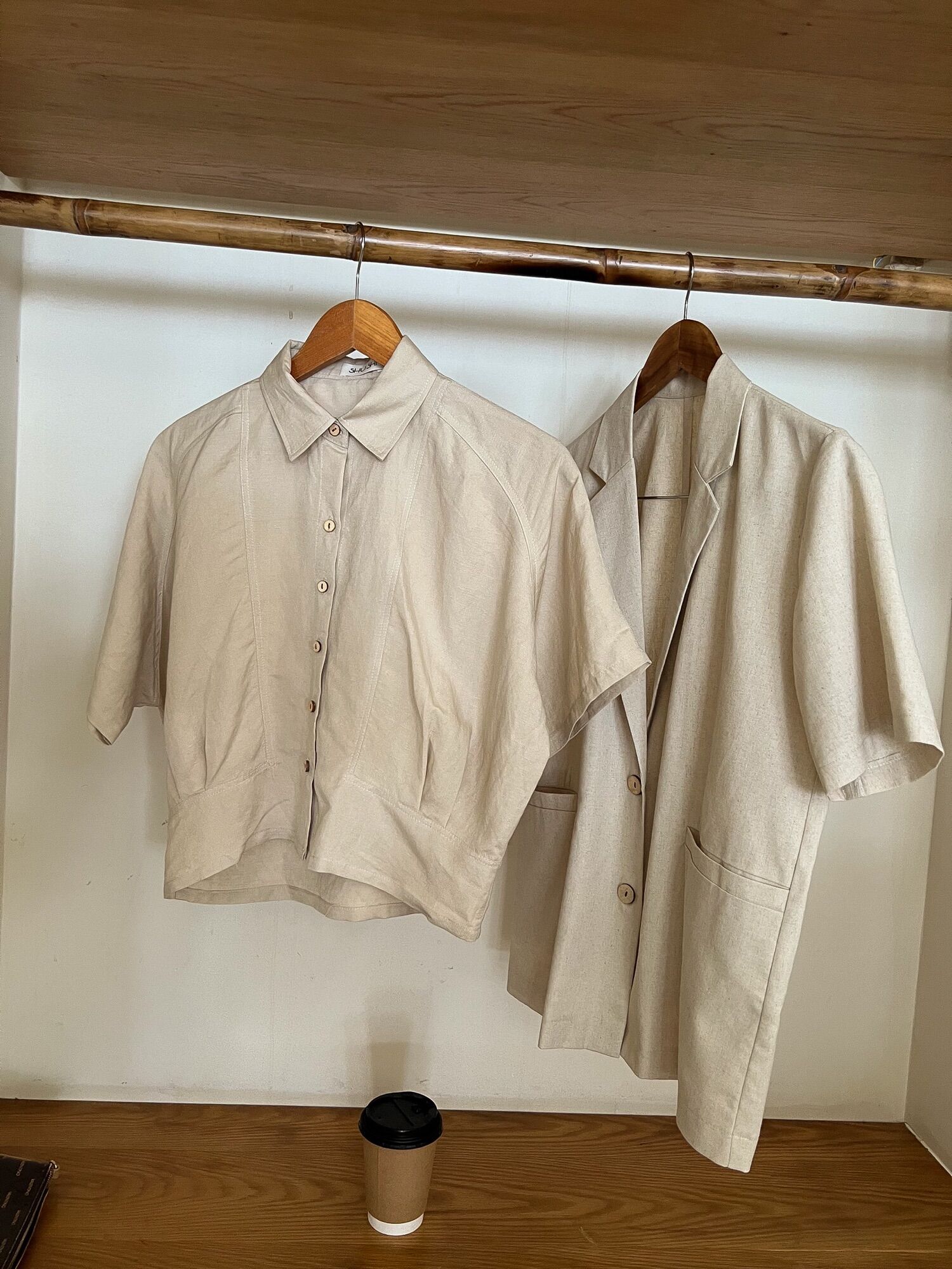 Sami Shirts - Sơ Mi Linen Dáng Ngắn  ( ảnh chính chủ )