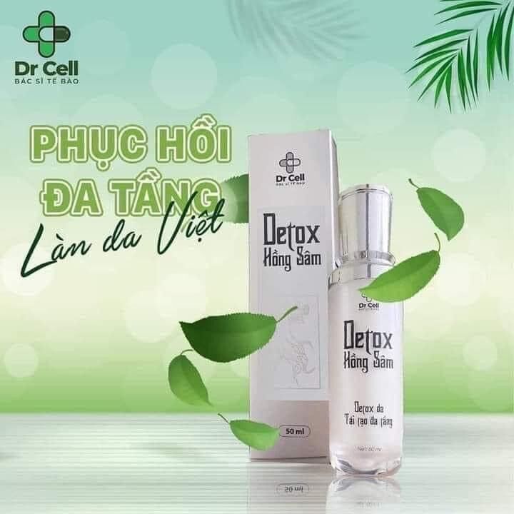 Detox hồng sâm dr cell