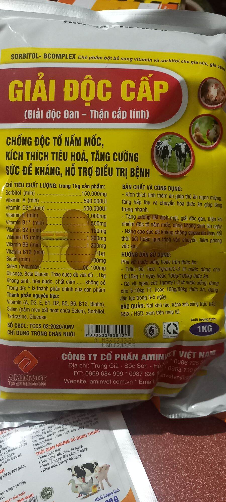 GIẢI ĐỘC GAN - THẬN CẤP TÍNH 1KG