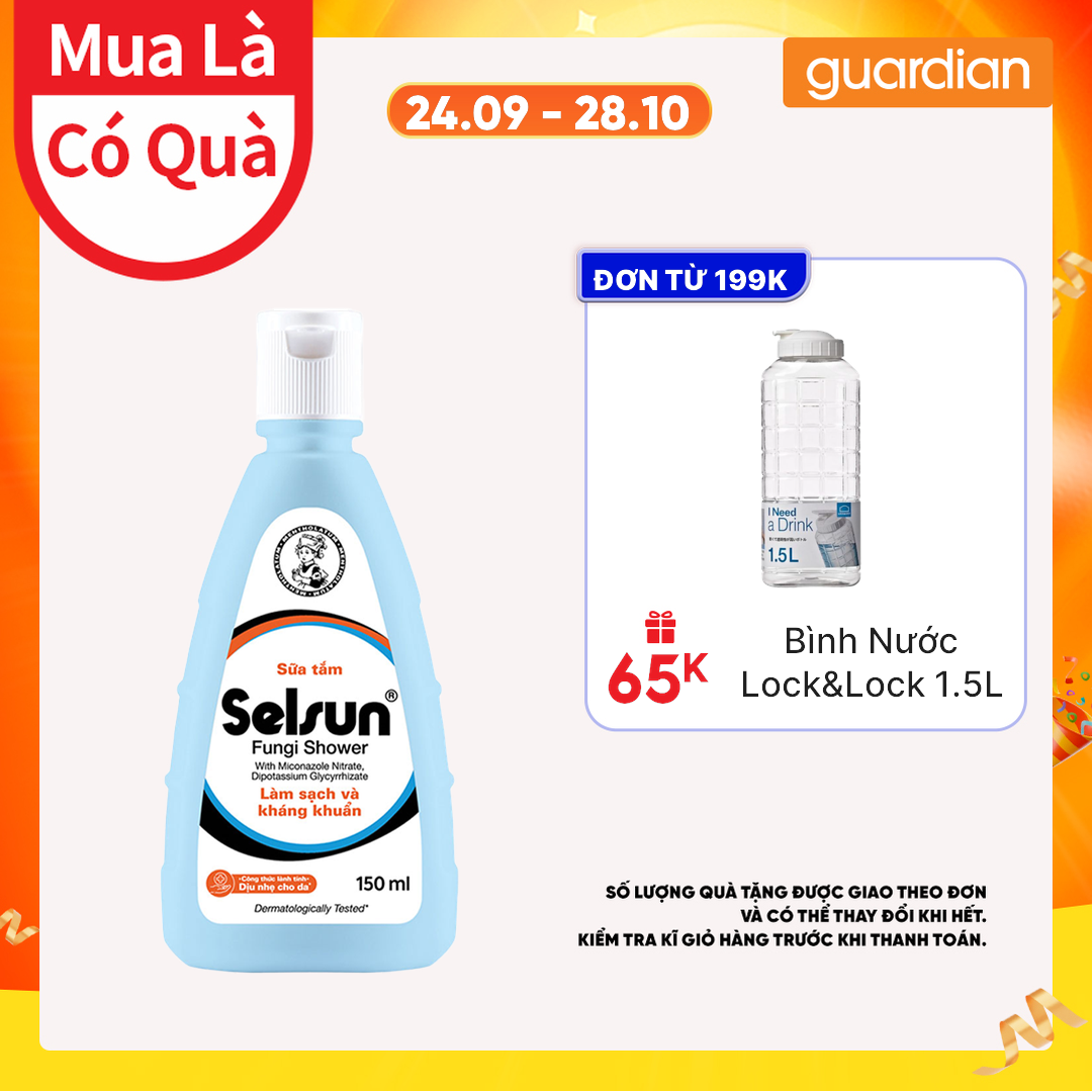 Sữa tắm Selsun Fungi Shower 150ml