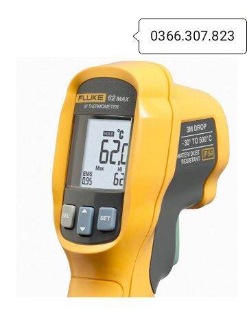 Thiết bị đo nhiệt độ bằng tia hồng ngoại Fluke 62Max