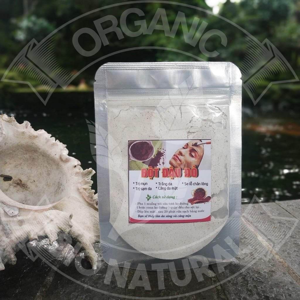 Bột đắp mặt nạ đậu đỏ handmade
