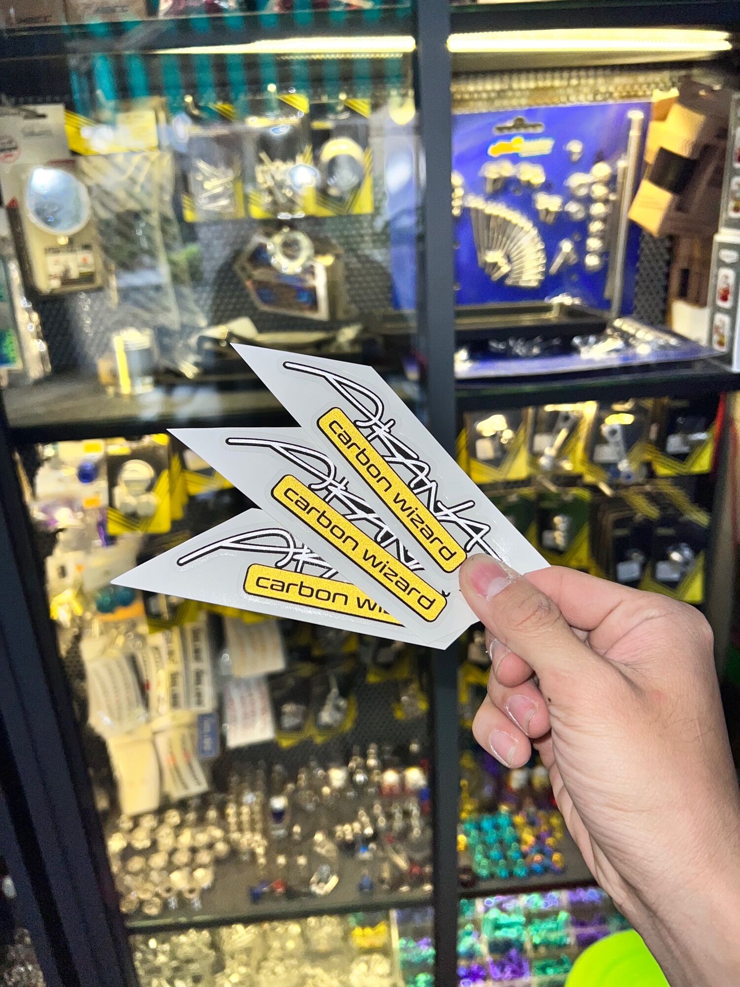 Tem decal phản quang Akana dán tranh trí xe máy, tem chống thấm nước tốt