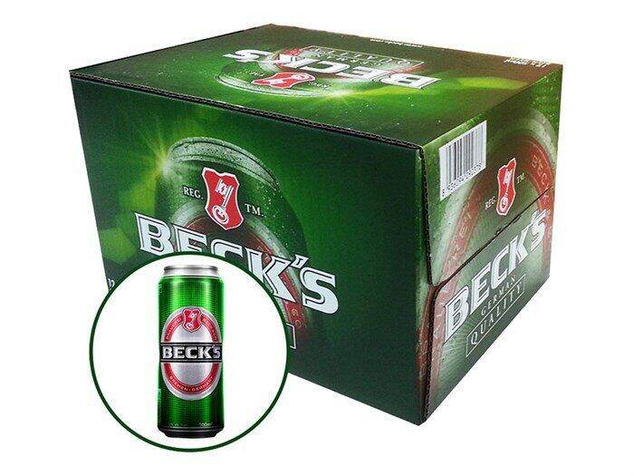 BIA BECK'S 500ML 12LON
