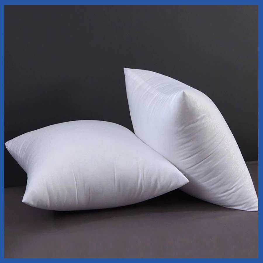 Ruột gối tựa lưng gối sofa vuông trang trí 45x45cm 50x50cm bông gòn hạt trắng căng phồng 1 chiếc