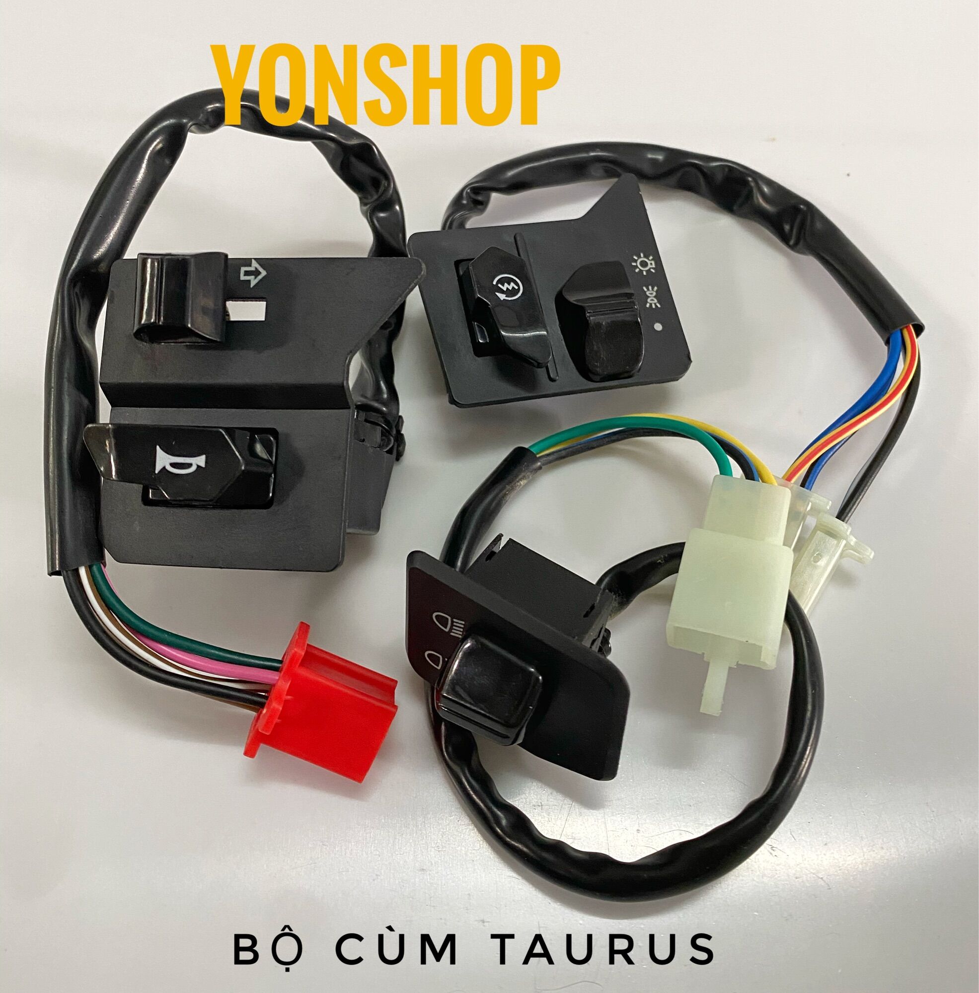Bộ cùm công tắc xe taurus hàng cao cấp loại 1