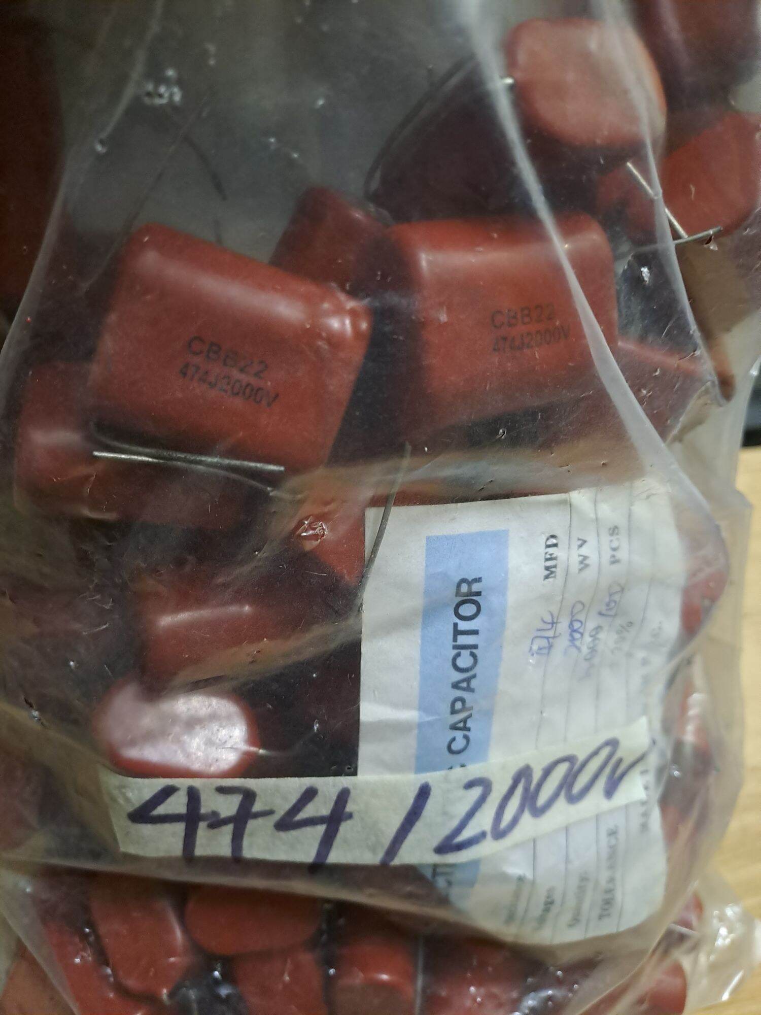 10 Tụ điện áp cao 474-2000V