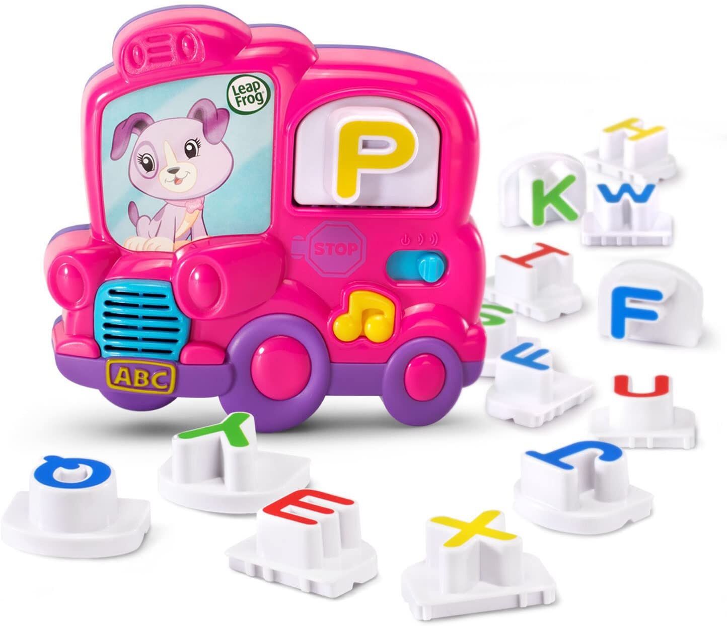 LeapFrog Fridge Phonics Magnetic Letter Set, Pink