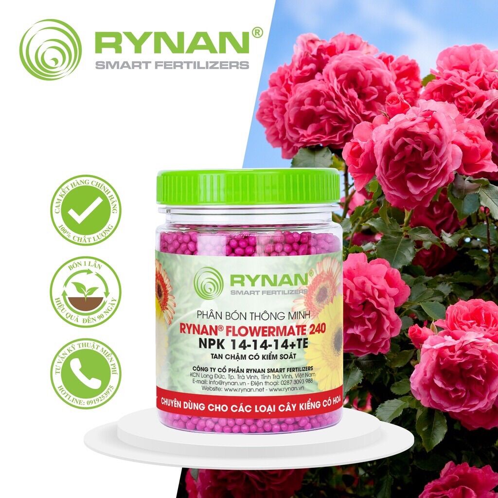 Phân bón thông minh RYAN HỦ 150GR