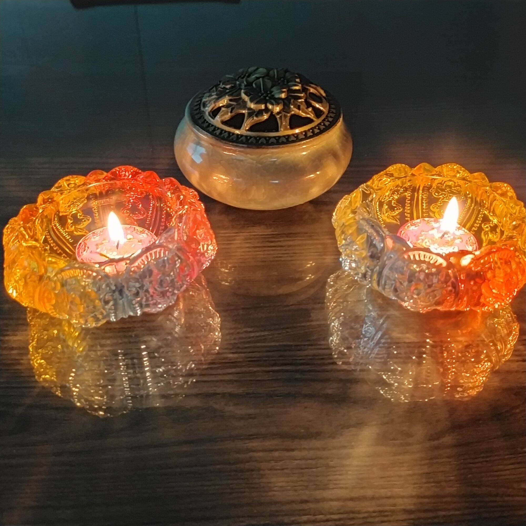 Đế nến tealight. Đế nến Cát Tường. Đế nến decor