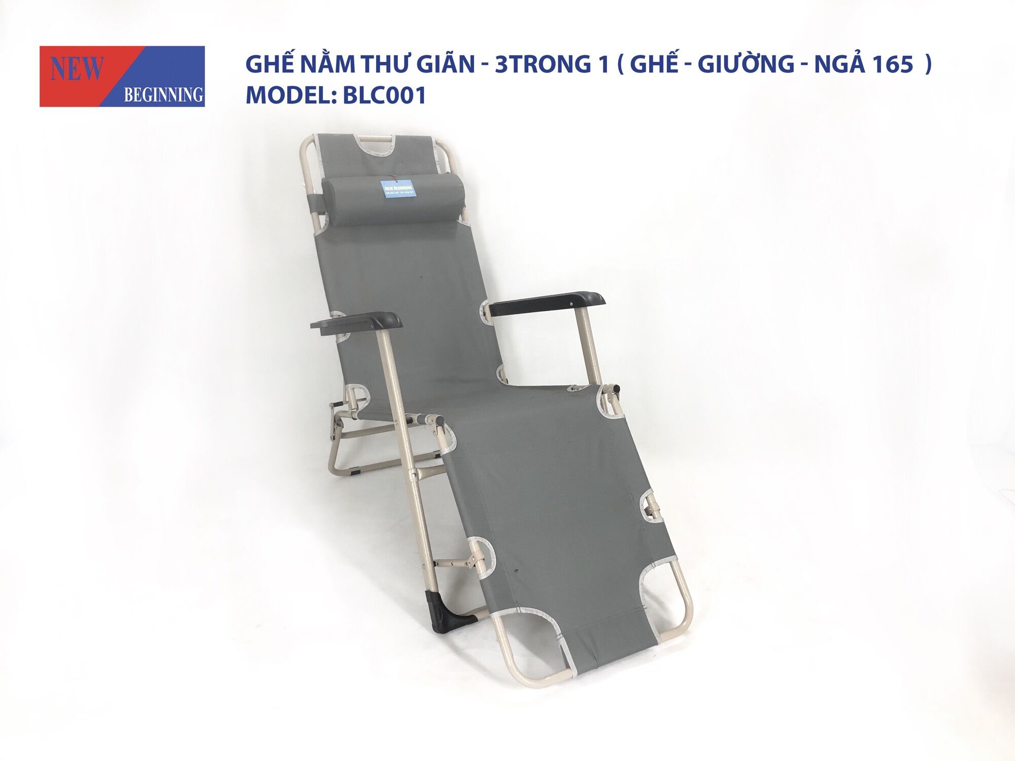 Ghế xếp thư giãn, ghế gấp gọn, ghế ngủ trưa văn phòng siêu gọn nhẹ