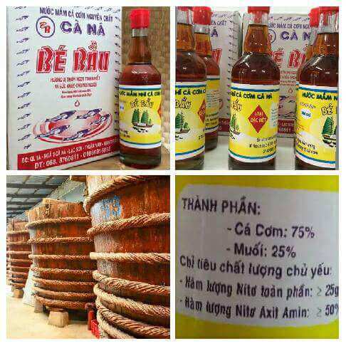NƯỚC MẮM BÉ BẦU - loại thượng hạng