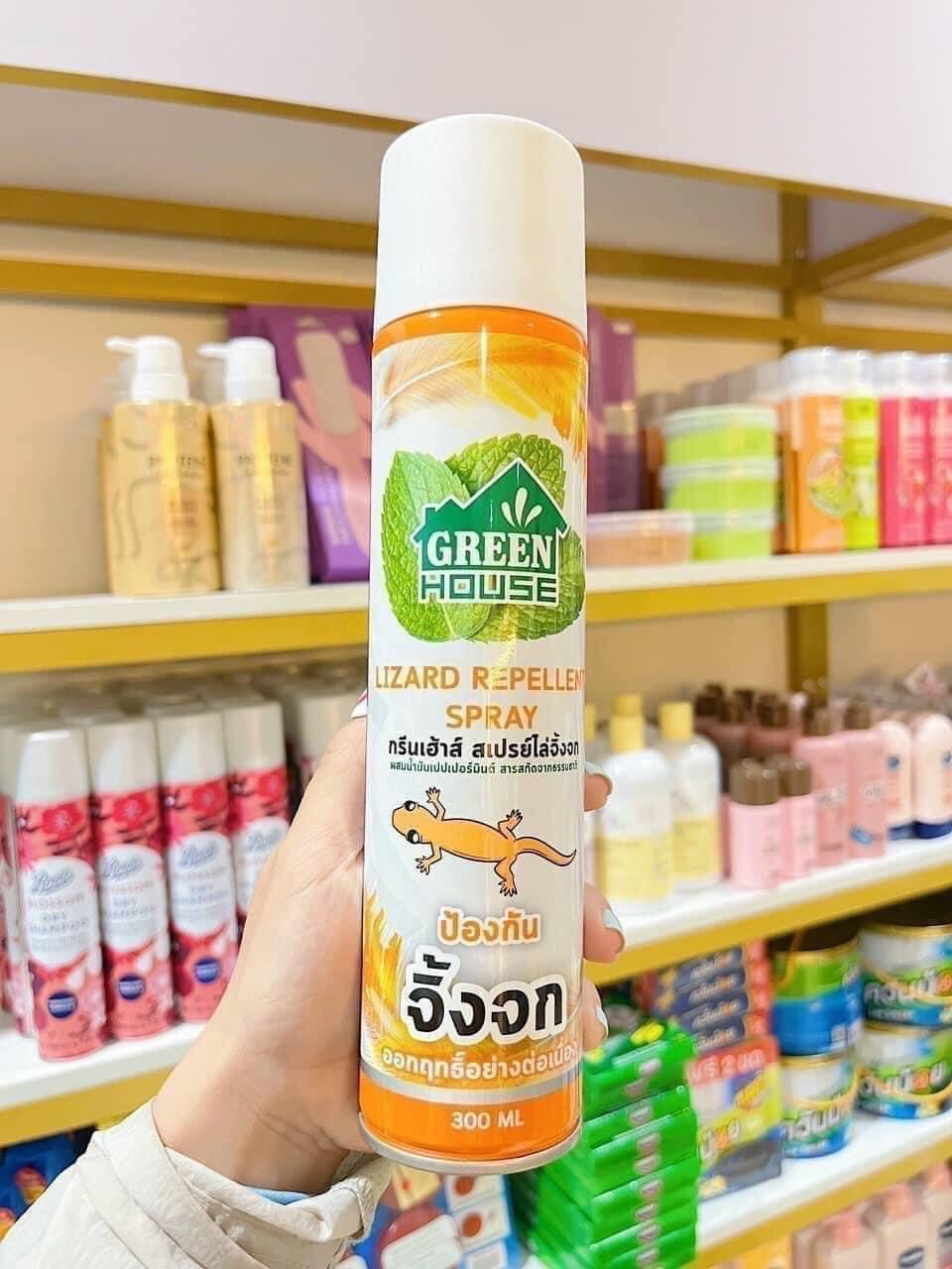 Chai xịt đuổi thằn lằn, chuột thái lan chai 300ml