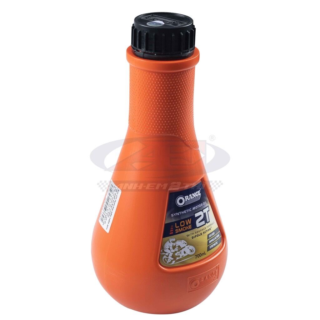 Nhớt cam indonesia orange nắp đen dành cho xe 2 thì rgv120