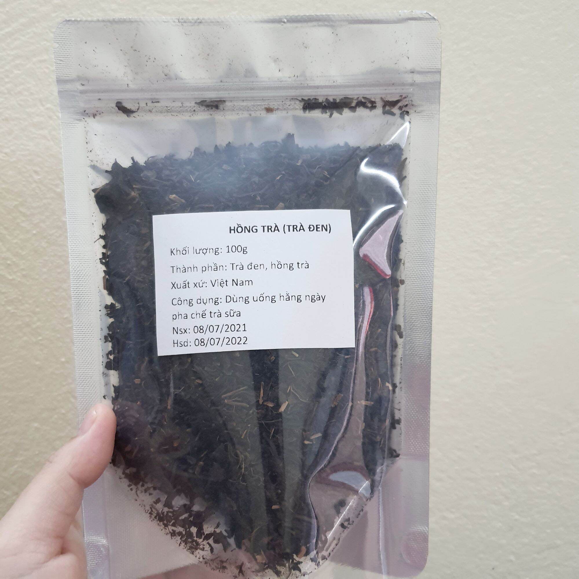 100g hồng trà( trà đen) tách lẻ