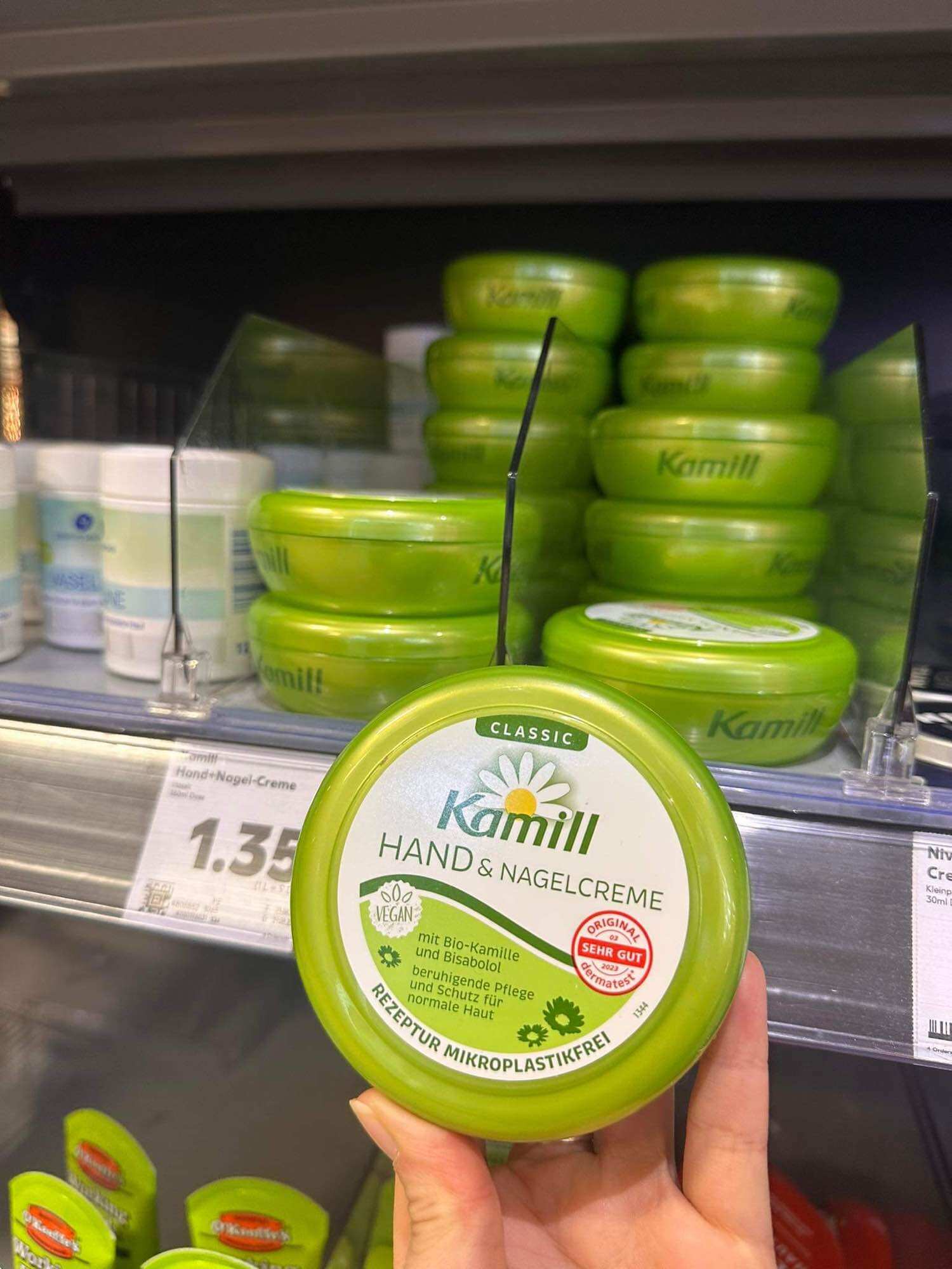 Kem dưỡng da tay Kamill Đức 150ml