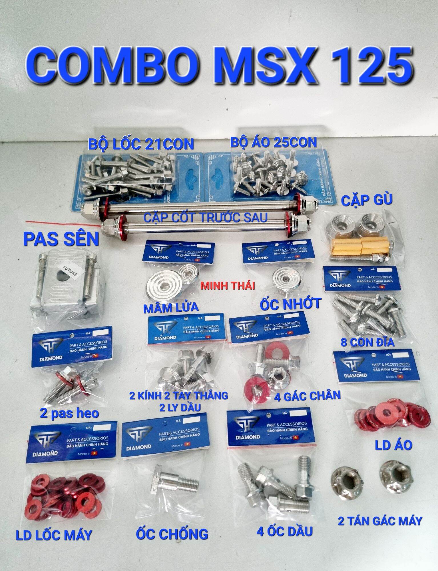 Full bộ msx 125