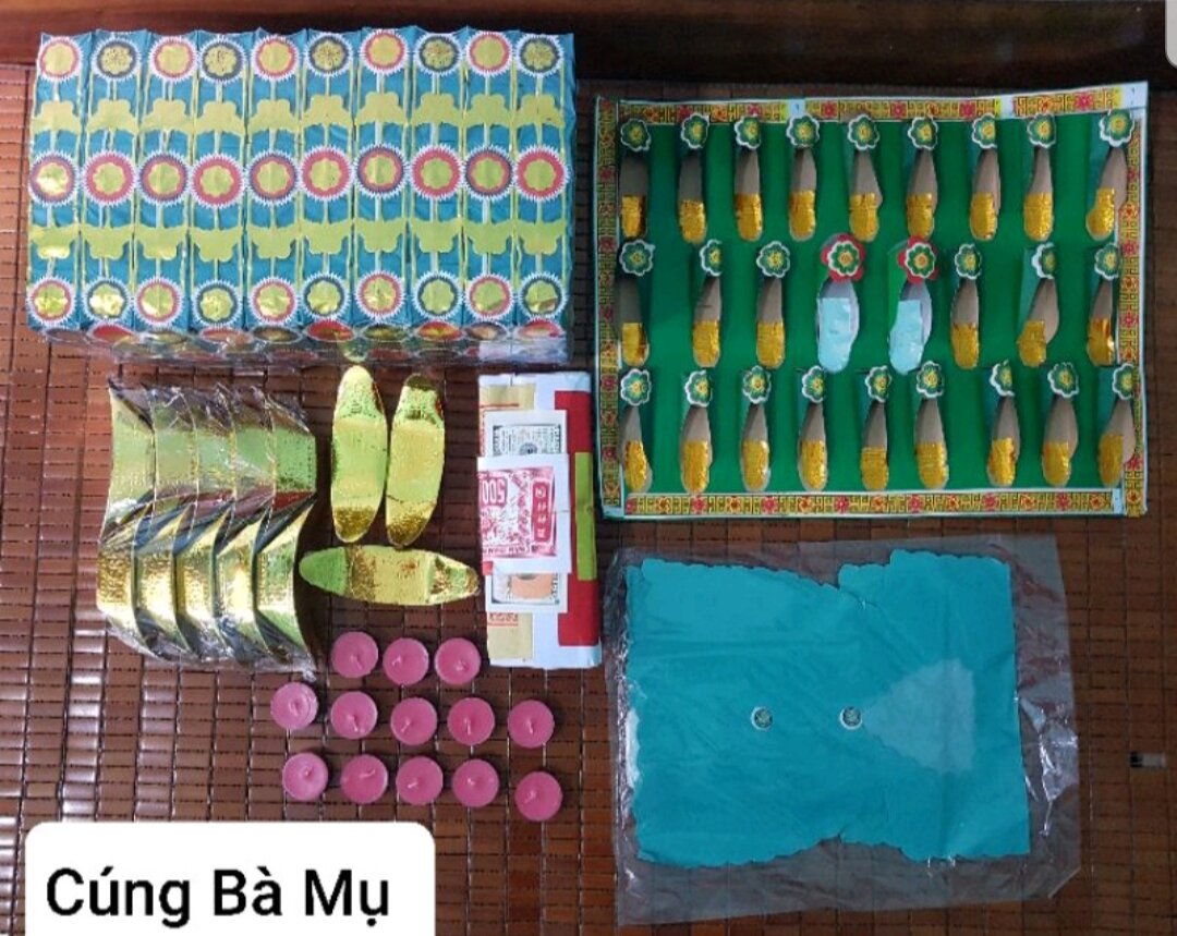 Set cúng thôi nôi, cúng đầy tháng , cúng bà Mụ.