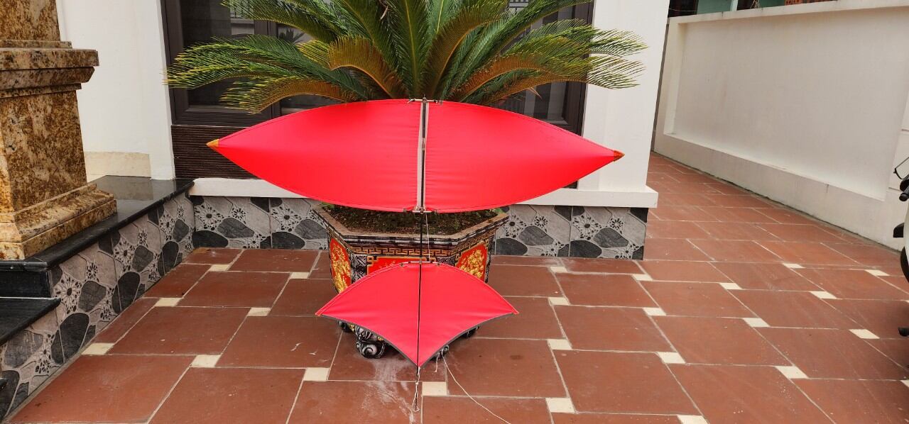 Diều lắp ghép 1m7 in hình