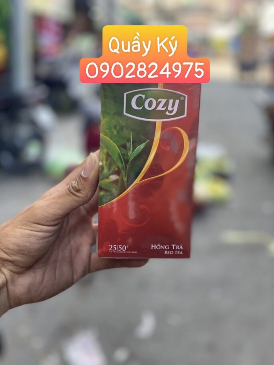 Hồng trà cozy 50g