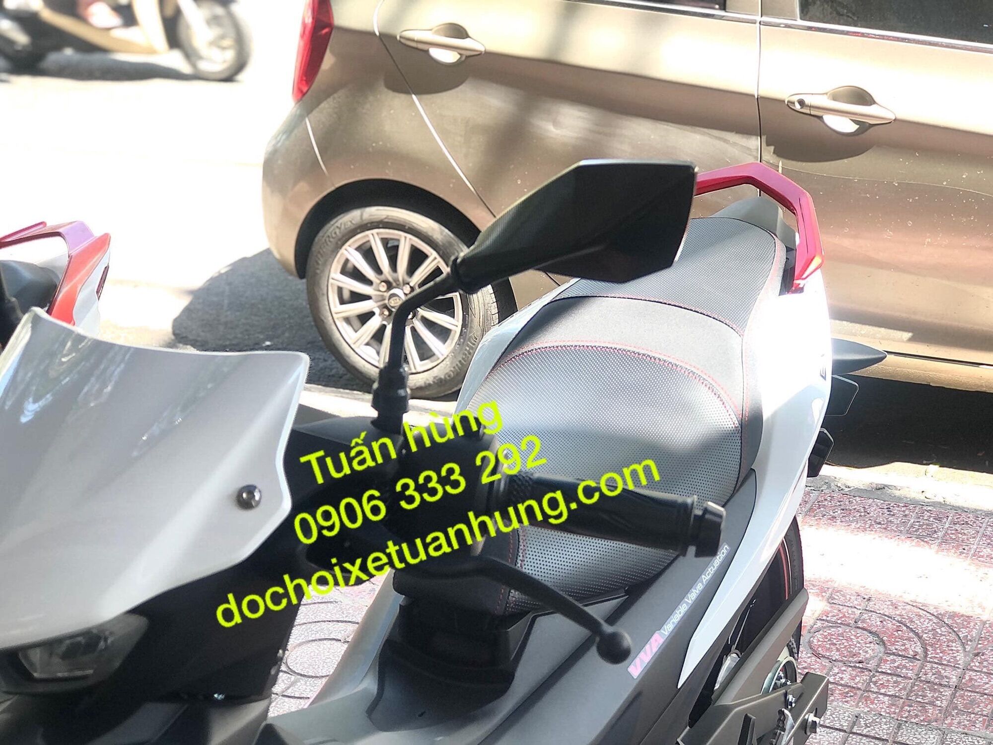 Kính Chiếu Hậu X5 Racing Gắn Xe Máy