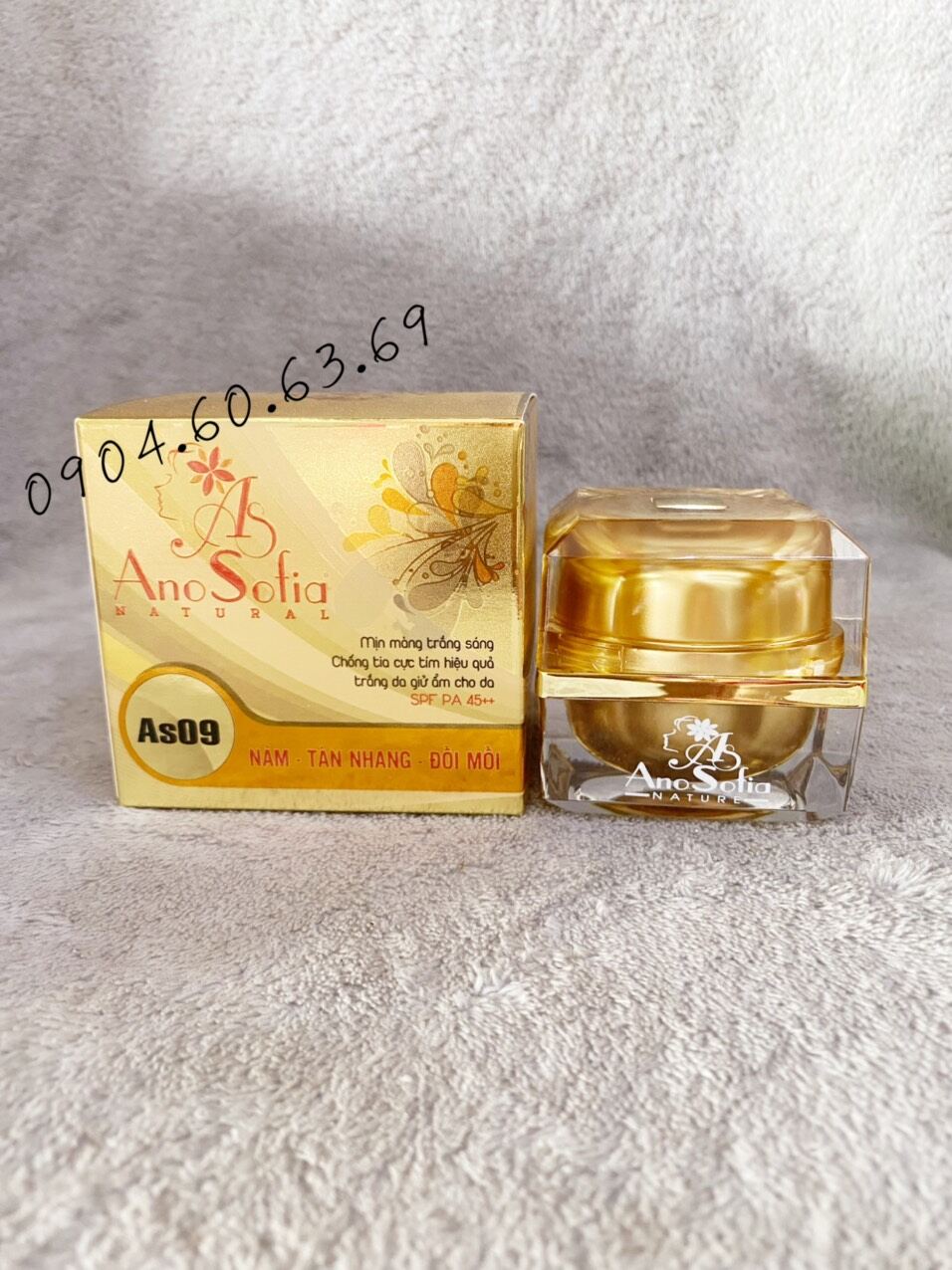 Kem anosofia as09 nám-tàn nhang-đồi mồi 30g ano sofia