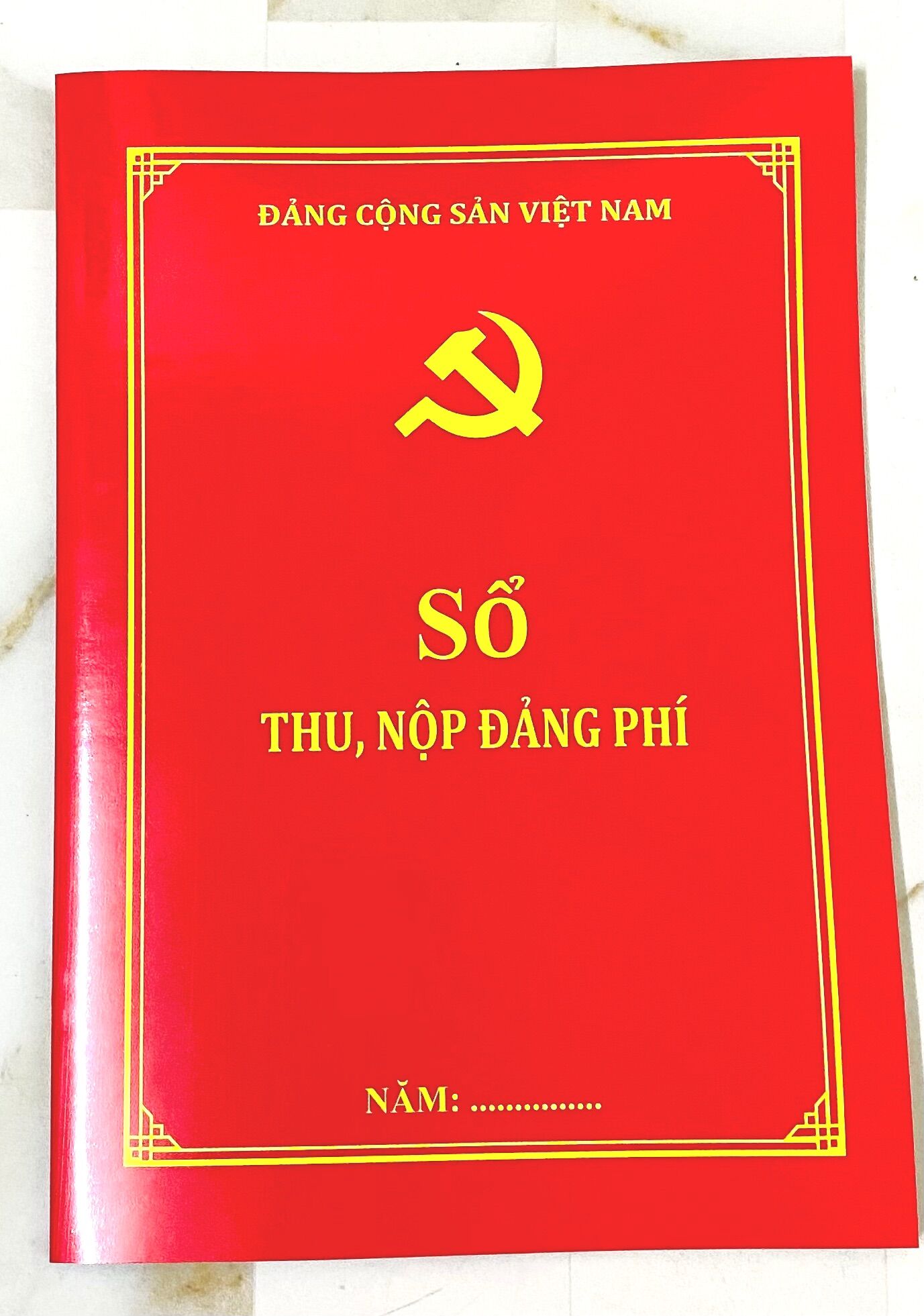 SỔ THU - NỘP ĐẢNG PHÍ ( Mẫu S01/ĐP)