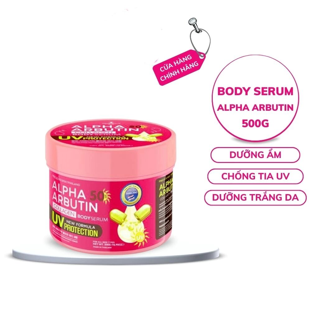 [Chuẩn Thái] Kem dưỡng body Alpha Arbutin 3 plus - collagen