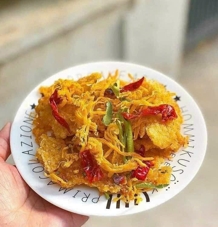 500g cơm cháy lắc khô gà