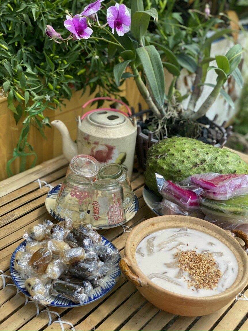 Mứt mãng cầu mix 3 vị 500g (Mãng cầu me,  mãng cầu truyền thống,  mãng cầu sữa)