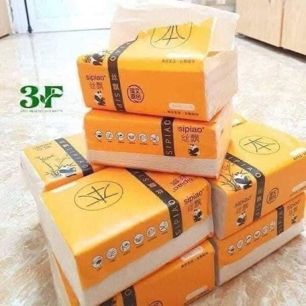 Giấy ăn gấu trúc 30 gói . 

❌❌giấy ăn sipao đã về 1 thùng gồm 30 bịch 

👉👉👉165/ thùng 30 gói

giấy ăn gấu trúc sipiao - tuyệt đối an toàn cho sức khoẻ!!!
thật ra chỉ có vn mình là thích