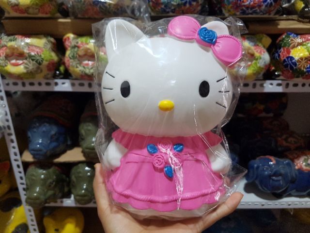 Mèo công chúa hello kitty - nhựa VINYL cao cấp