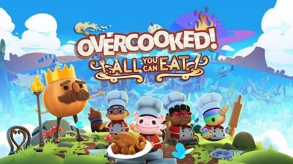 Đĩa game nintendo switch: overcooked all you can eat - new seal