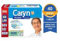 Tả dán người già CARYN M40 dùng cho người có vòng bụng (61 _106cm)