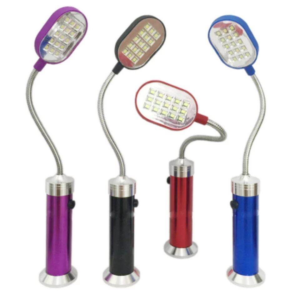 Đèn Led Hít Nam Châm Để Bàn Dùng Pin Siêu Sáng