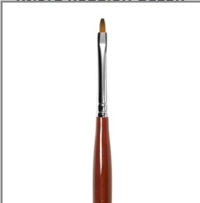 Cọ vẽ móng bản tròn kolinsky chuẩn nga ds33r n2