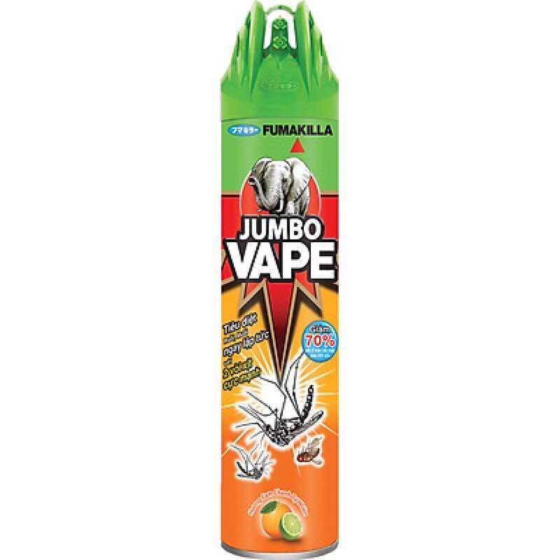 Bình xịt muỗi jumbo vape fik dạng chai 600ml